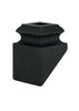 MSP-804 Slant Shoe no screw Iron Shoe - 1/2 in Square