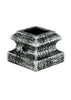 MSP-901 Flat Shoe with screw: Hammered Iron Shoe - 1/2 in Square