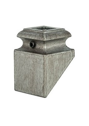MSP-904 Slant Shoe with screw Iron Shoe - 1/2 in Square
