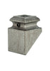 MSP-904 Slant Shoe with screw Iron Shoe - 1/2 in Square