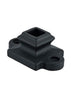 MSP-906 Flat Shoe sidemount screws Iron Shoe - 1/2 in Square