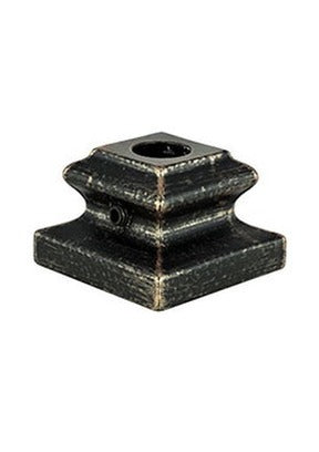 MSP-R900 Flat Shoe with screw Iron Shoe - 1/2 in Round