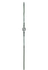 MSP-04 Single Basket Iron Baluster - 1/2 in Square - view 2