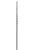 MSP-12 Single 360 Degree Twist Iron Baluster - 1/2 in Square