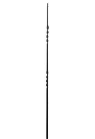 MSP-13 Double 360 Degree Twist Iron Baluster - 1/2 in Square