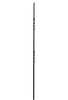 MSP-13 Double 360 Degree Twist Iron Baluster - 1/2 in Square