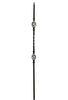 MSP-15 Double Basket 360 Degree Twist Iron Baluster - 1/2 in Square - view 2