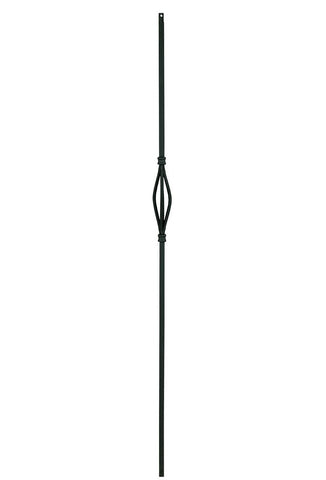 MSP-18 Slimline Iron Baluster - 1/2 in Square