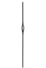 MSP-18 Slimline Iron Baluster - 1/2 in Square