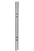 MSP-19 Craftsman Double Panel Iron Baluster - 1/2 in Square - view 2