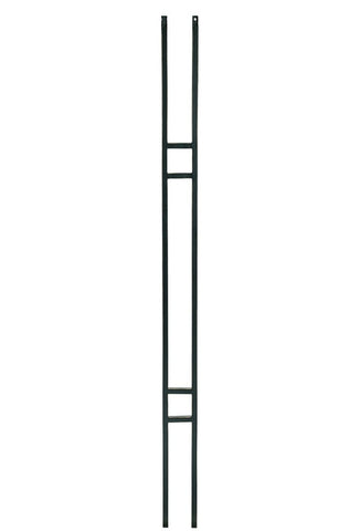 MSP-19 Craftsman Double Panel Iron Baluster - 1/2 in Square