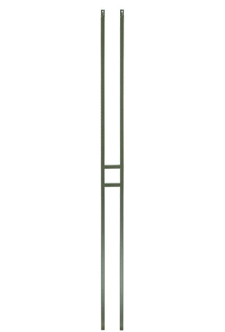 MSP-20 Craftsman Single Panel Iron Baluster - 1/2 in Square