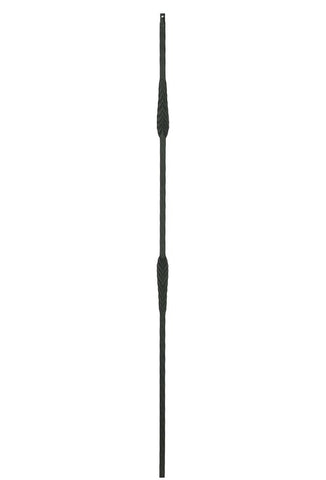 MSP-22 Split Arrows Iron Baluster - 1/2 in Square