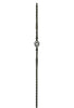 MSP-23 Split Arrows with Basket Iron Baluster - 1/2 in Square - view 2