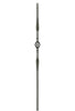 MSP-23 Split Arrows with Basket Iron Baluster - 1/2 in Square
