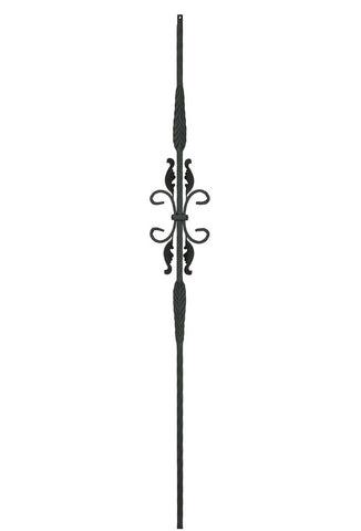 MSP-24 Split Arrows with Butterfly Iron Baluster - 1/2 in Square