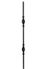 MSP-GR12 Double Basket Iron Baluster - 5/8 in Round