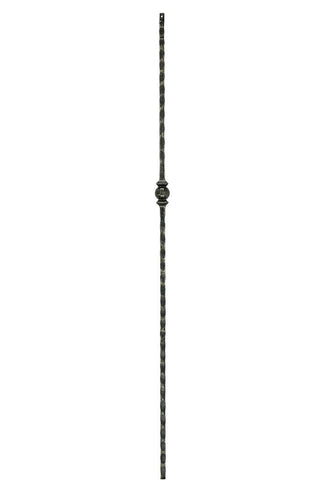 MSP-31 Single Ball Iron Baluster - 1/2 in Square