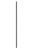 MSP-33 Plain Iron Baluster - 1/2 in Square - view 2