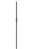 MSP-45 Single Collar with Spoons Iron Baluster - 1/2 in Square - view 2