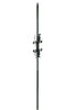 MSP-55 Feather Scroll Iron Baluster - 1/2 in Square - view 2