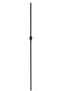 MSP-60 Single Knuckle Iron Baluster - 1/2 in Square