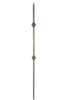 MSP-61 Double Knuckle Iron Baluster - 1/2 in Square - view 2