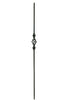 MSP-62 Single Basket with Knuckles Iron Baluster - 1/2 in Square