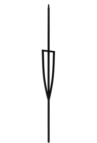 MSP-78 Shield Iron Baluster - 1/2 in Square