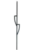 MSP-79 Split Shield Iron Baluster - 1/2 in Square - view 2
