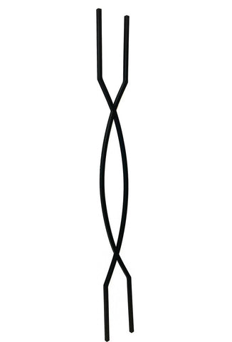 MSP-85 Double Helix Iron Baluster - 1/2 in Square