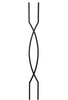 MSP-85 Double Helix Iron Baluster - 1/2 in Square - view 2
