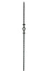 MSP-93 Single Diamond Iron Baluster - 1/2 in Square