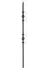 MSP-94 Double Diamond Iron Baluster - 1/2 in Square - view 2