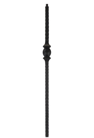 MSP-N31 Single Ball Iron Newel - 1-3/16 in Square