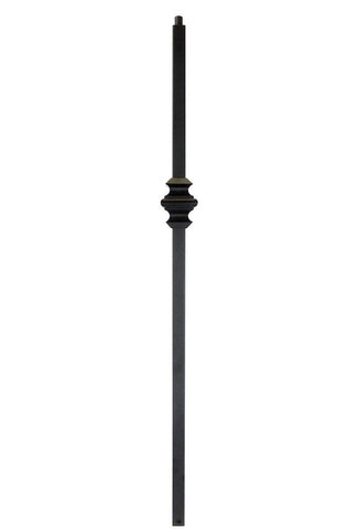 MSP-N60 Single Knuckle Iron Newel - 1-3/16 in Square