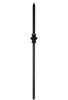 MSP-N60 Single Knuckle Iron Newel - 1-3/16 in Square