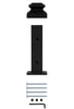 MSP-N900 Sleeve & Shoe Iron Newel - 1-3/16 in Square