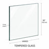 1359 42 x 30 Glass Panel