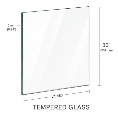 1467 58 x 36 Glass Panel