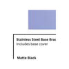 PB1100 Spigot - 4x4 square base plate with base cover