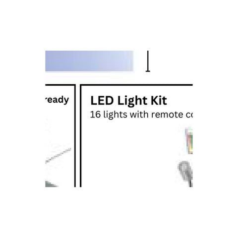 PB1102LT Mood Lighting Kit Spigot Glass Hardware