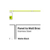 PB1105 Wall Connector 1/2" GlassStiffener (90 deg) Spigot Glass Hardware