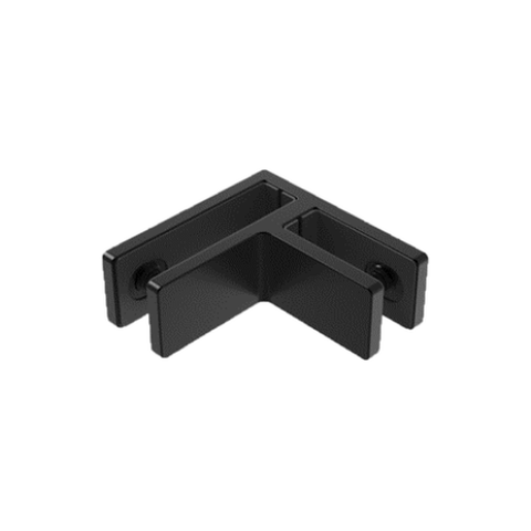 PB1106 90deg Corner 1/2" Glass Stiffener Spigot Glass Hardware