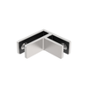 PB1106 90deg Corner 1/2" Glass Stiffener Spigot Glass Hardware - view 2