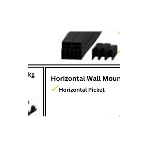 PB1736 36in Level Picket Post Bracket Mounting Plate Horizontal Railing