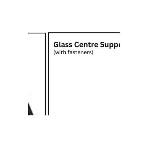 PB1990 Glass Center Support Package Picket Package