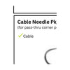 PB5186 Threading Needle Set Cable Railing