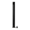 PB5735 2.5"W Bottom Stair Post - With Stair Hole Cover (same post for 36" /42" system) Aluminum Post - view 3