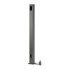 PB5737 2.5"W x 36"H Top Stair Post - With Stair Hole Cover Aluminum Post